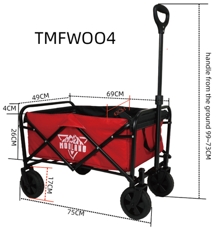 folding wagon dimension folding wagon dimension
