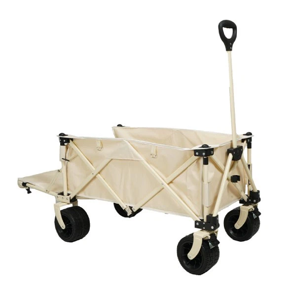 Extra Long Camping Trolley Folding Wagon Cart