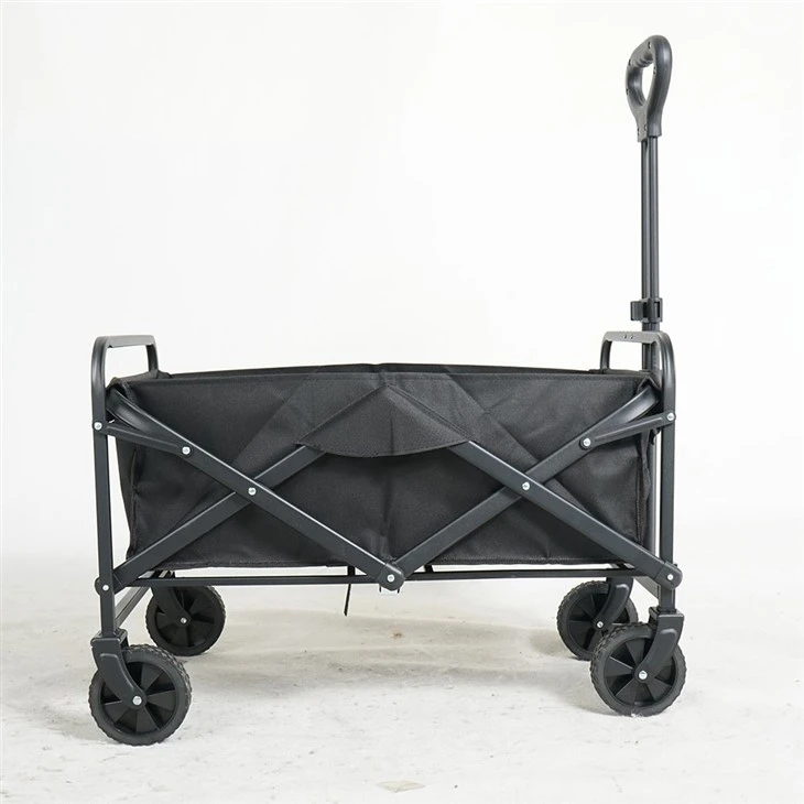 Living Basic Outdoor Folding Cart Yard Wagon