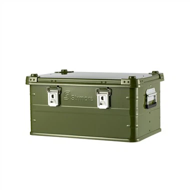 Škatla za shranjevanje za kampiranje na prostem iz aluminijeve zlitine