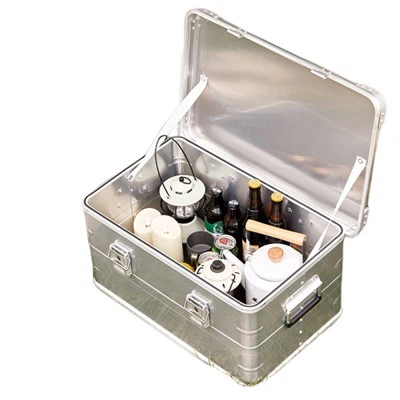 100L škatla za shranjevanje iz aluminijeve zlitine po meri